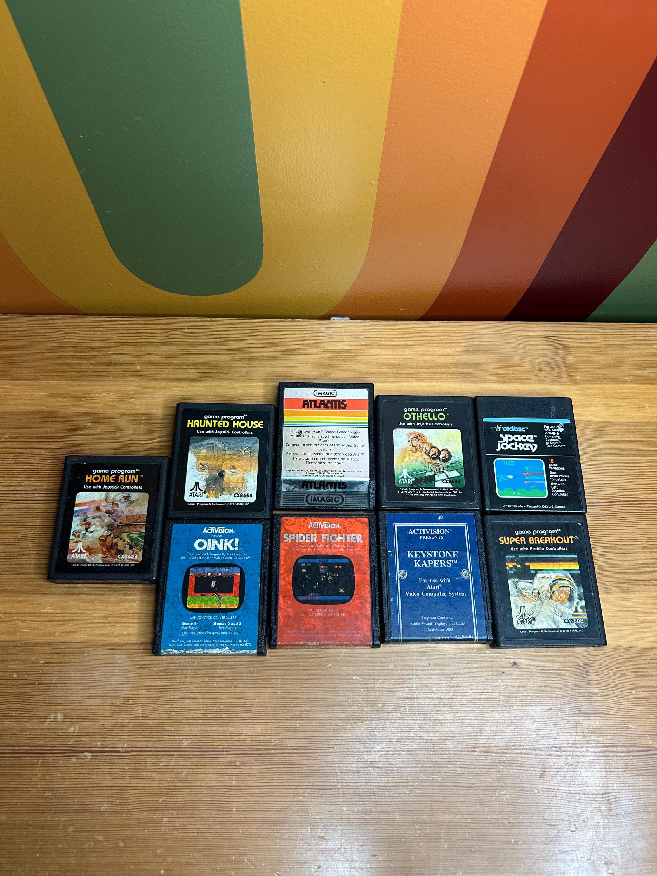 ATARI アタリ2600 ゲームソフト9点セット 【公式通販】