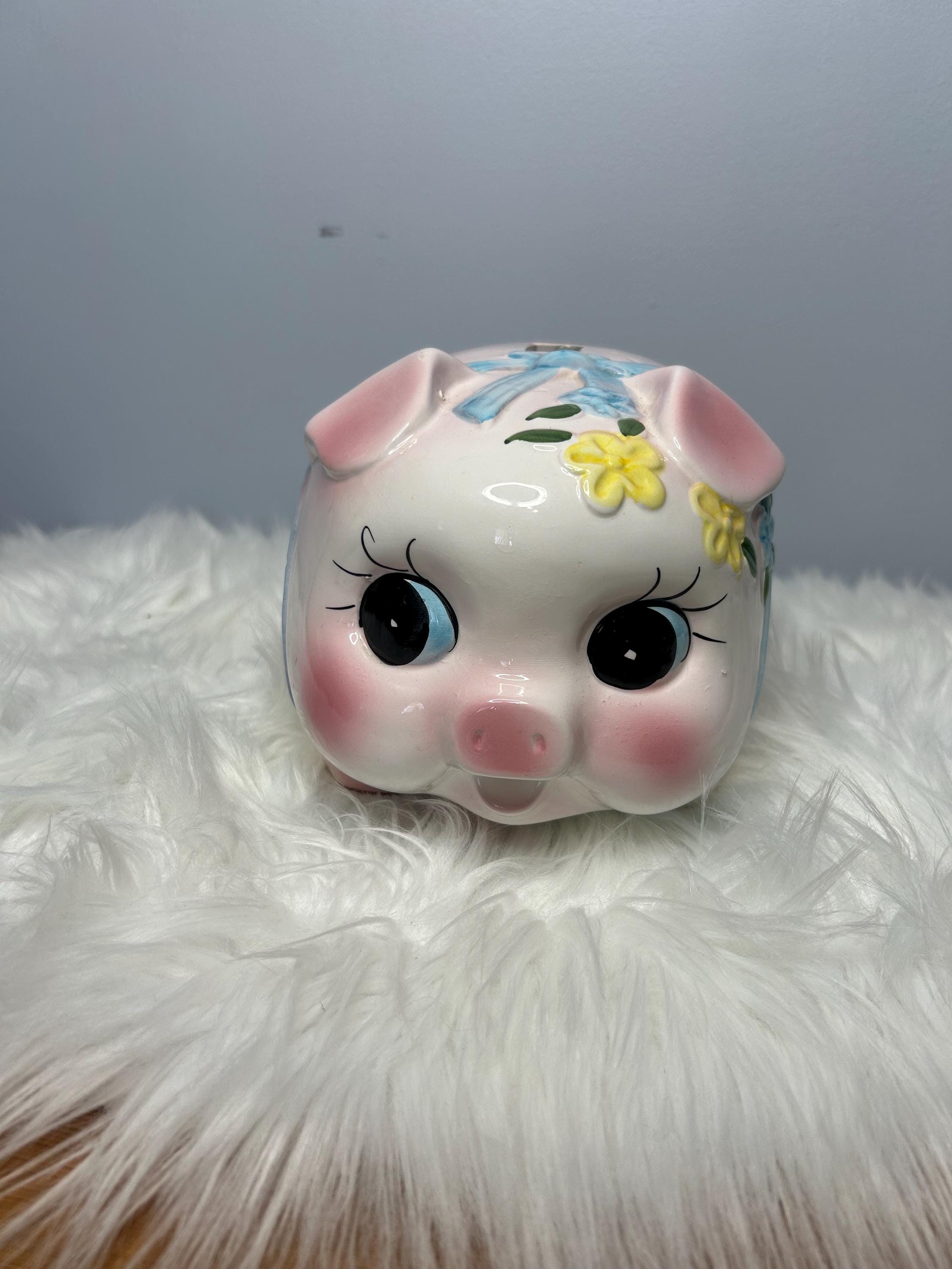 Pot Belly Piggy Bank - Etsy