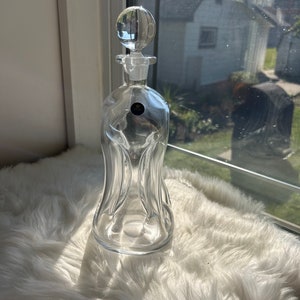 Royal Copenha glazen karaf whisky alcohol barwagen MCM halverwege de eeuw moderne helderglazen vader echtgenoot cadeau huidige koele vorm