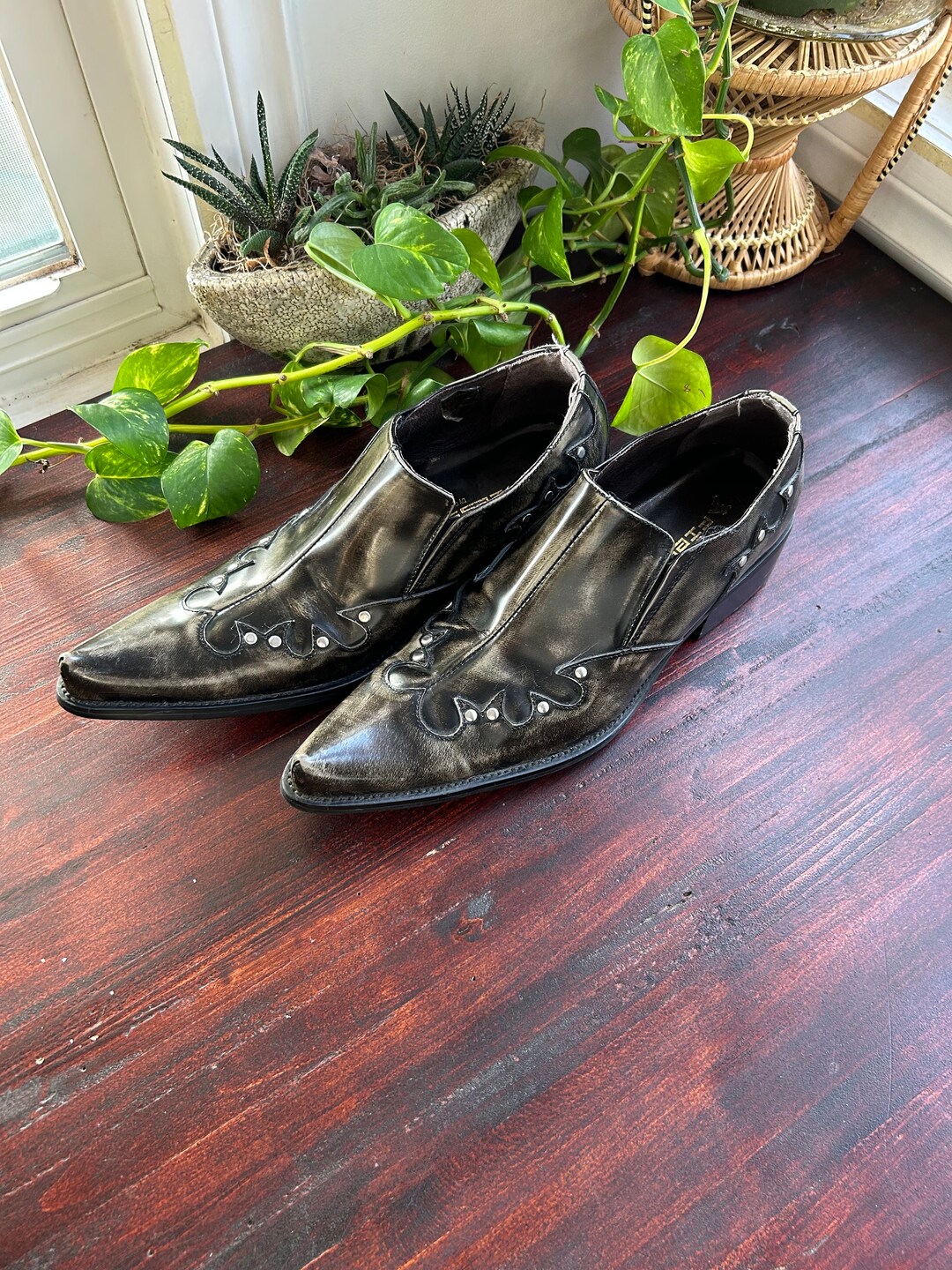 Fiesso by Aurelio Garcia Leather Slip on Men display picture 1