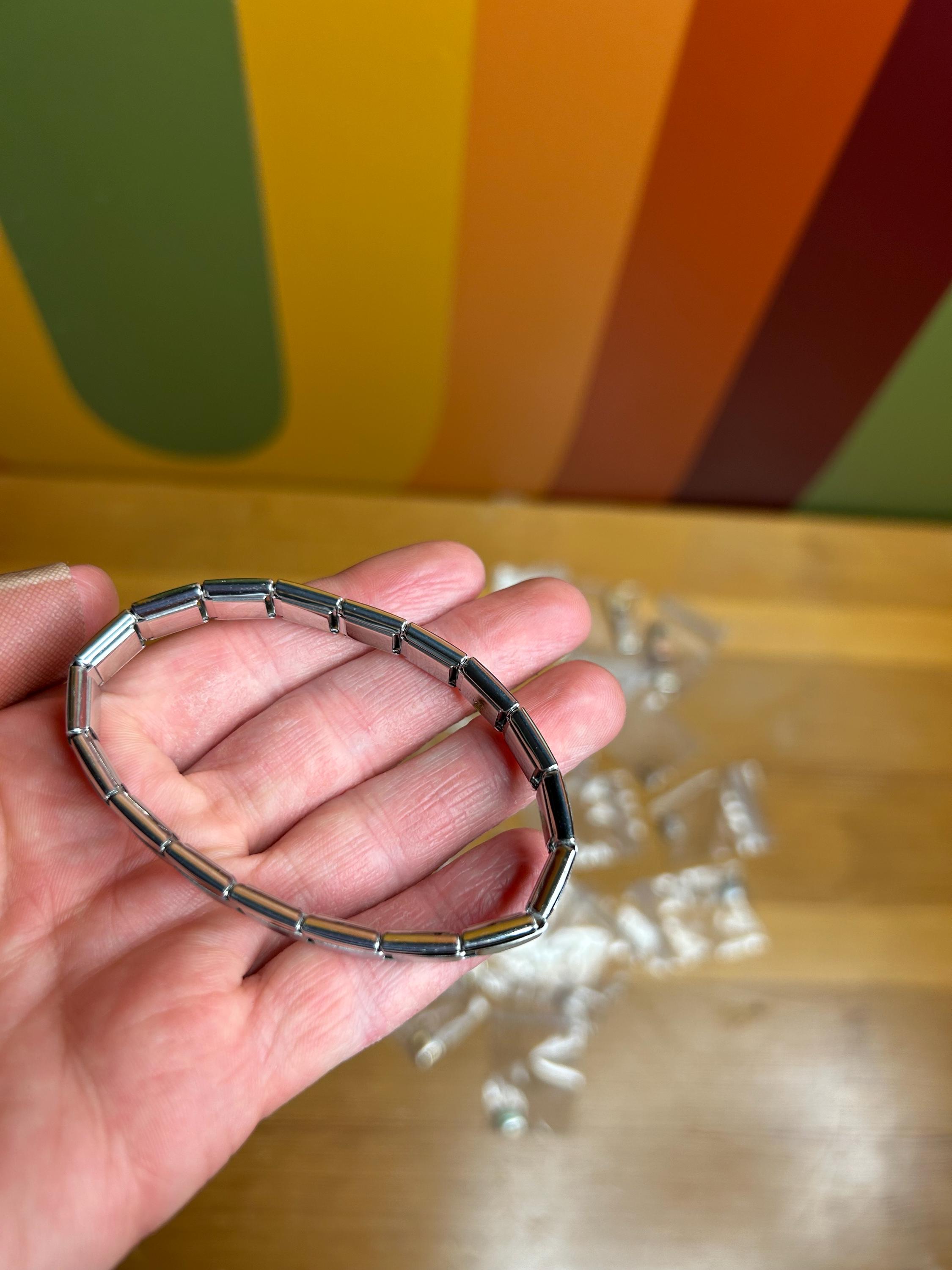 9 ITALY vintage 90s スターリングシルバー925 ブレスレット VINTAGE TIFFANY & CO. ID Bracelet Sterling Silver