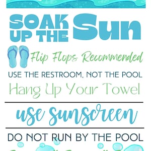 POOL RULES