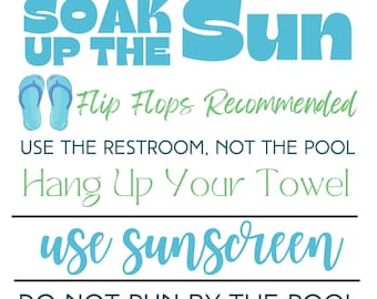 POOL RULES