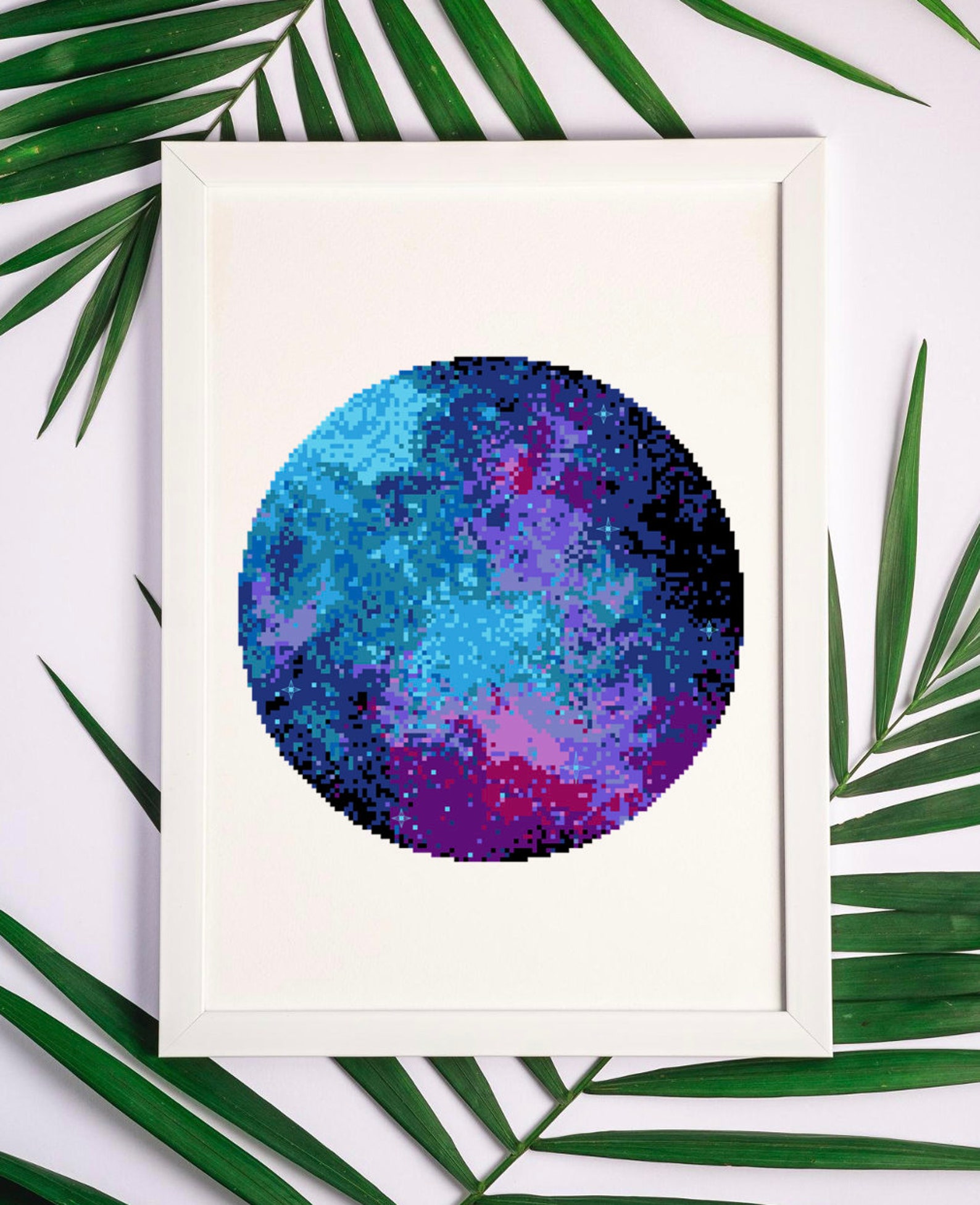 Galaxy Cross Stitch Pattern PDF - Etsy