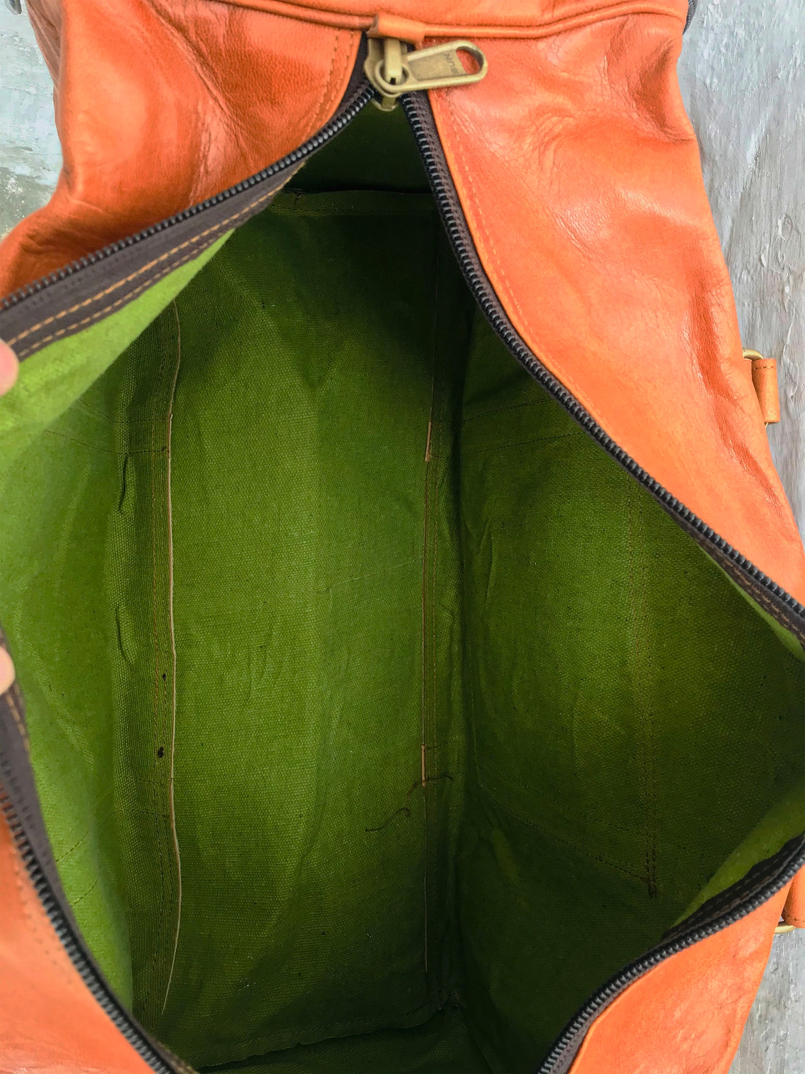 20 Handmade Leather Duffle Bag Leather Travel Bag Etsy