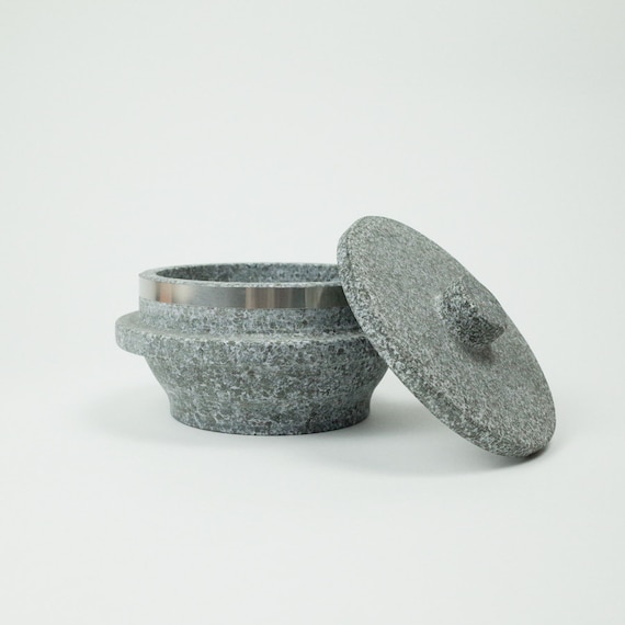 Korean Stone Pot with Lid
