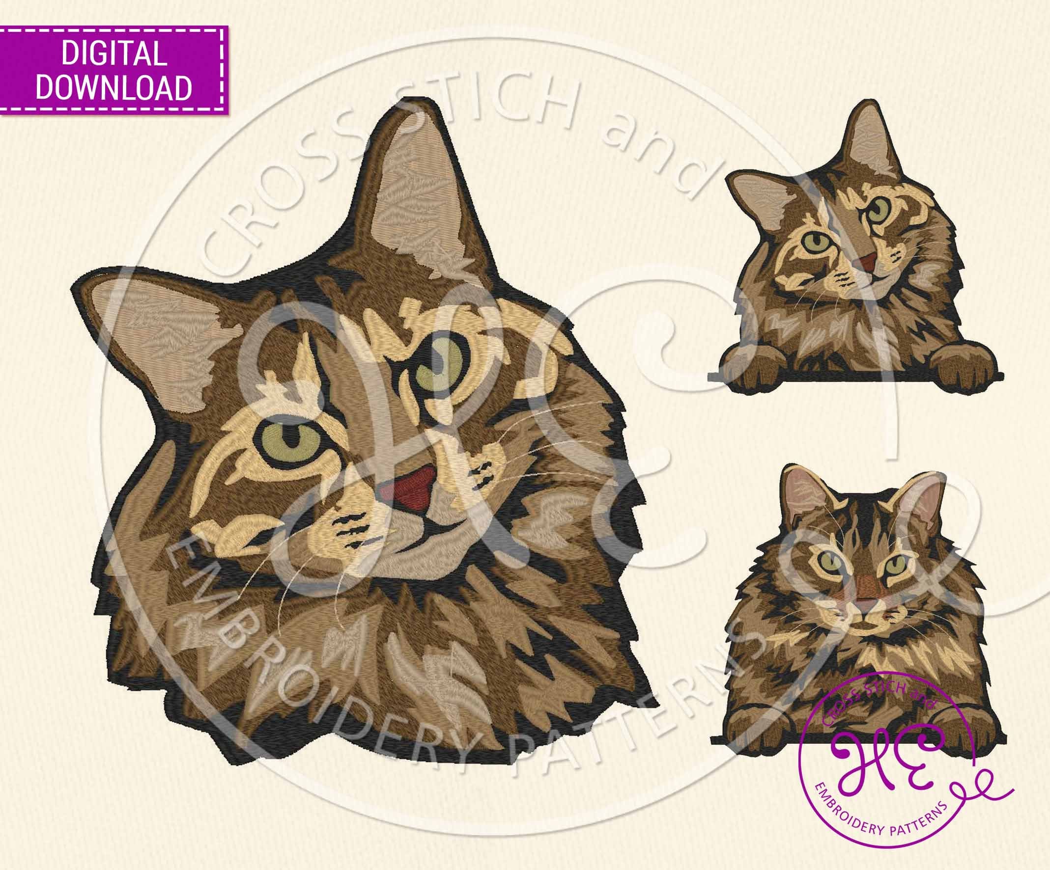 Digital Download- Kitty Cat Feltie & Planner Clip Design – Parker on the  Porch