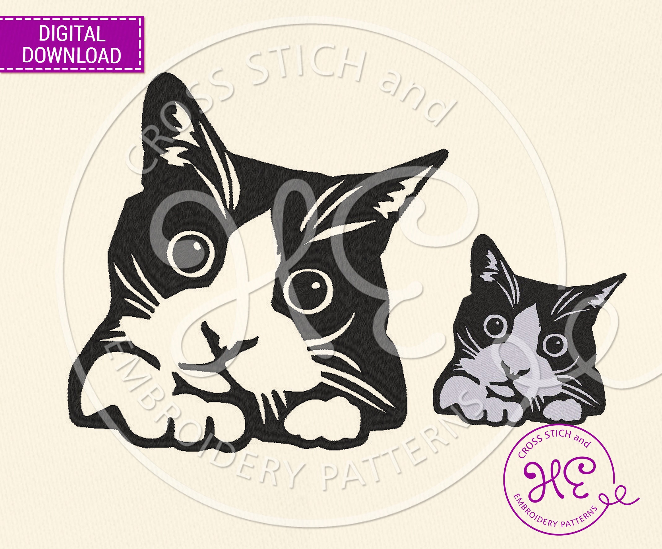 Black cat embroidery designs machine embroidery nwcvq  etsy Black cat embroidery designs machine embroidery nwcvq  etsy