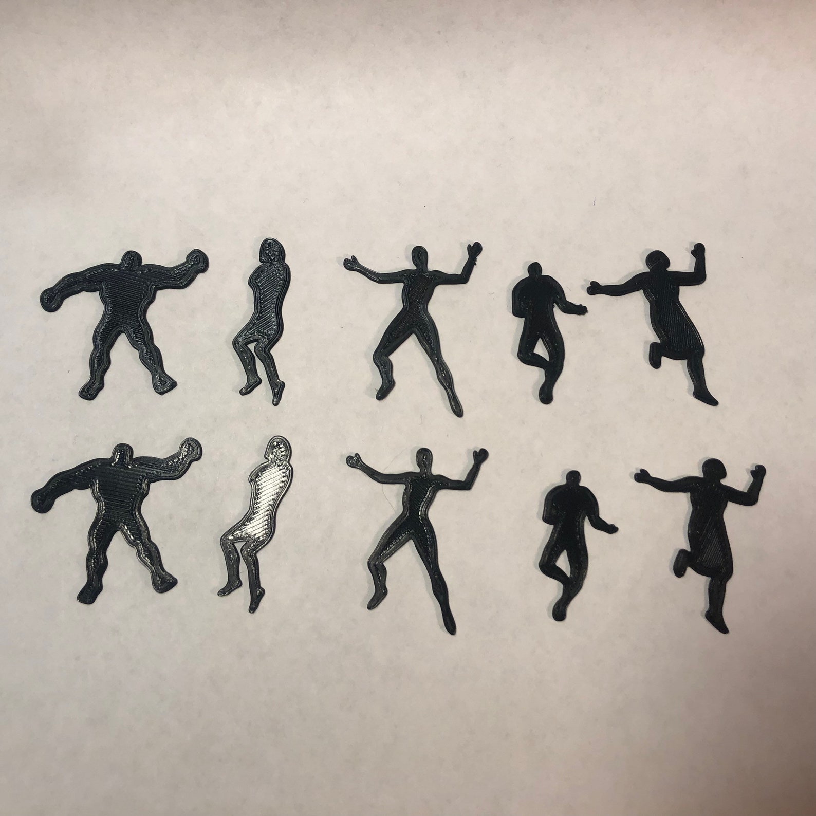 Corpse Tokens 10 Pack Death Markers Dead NPC Markers Etsy