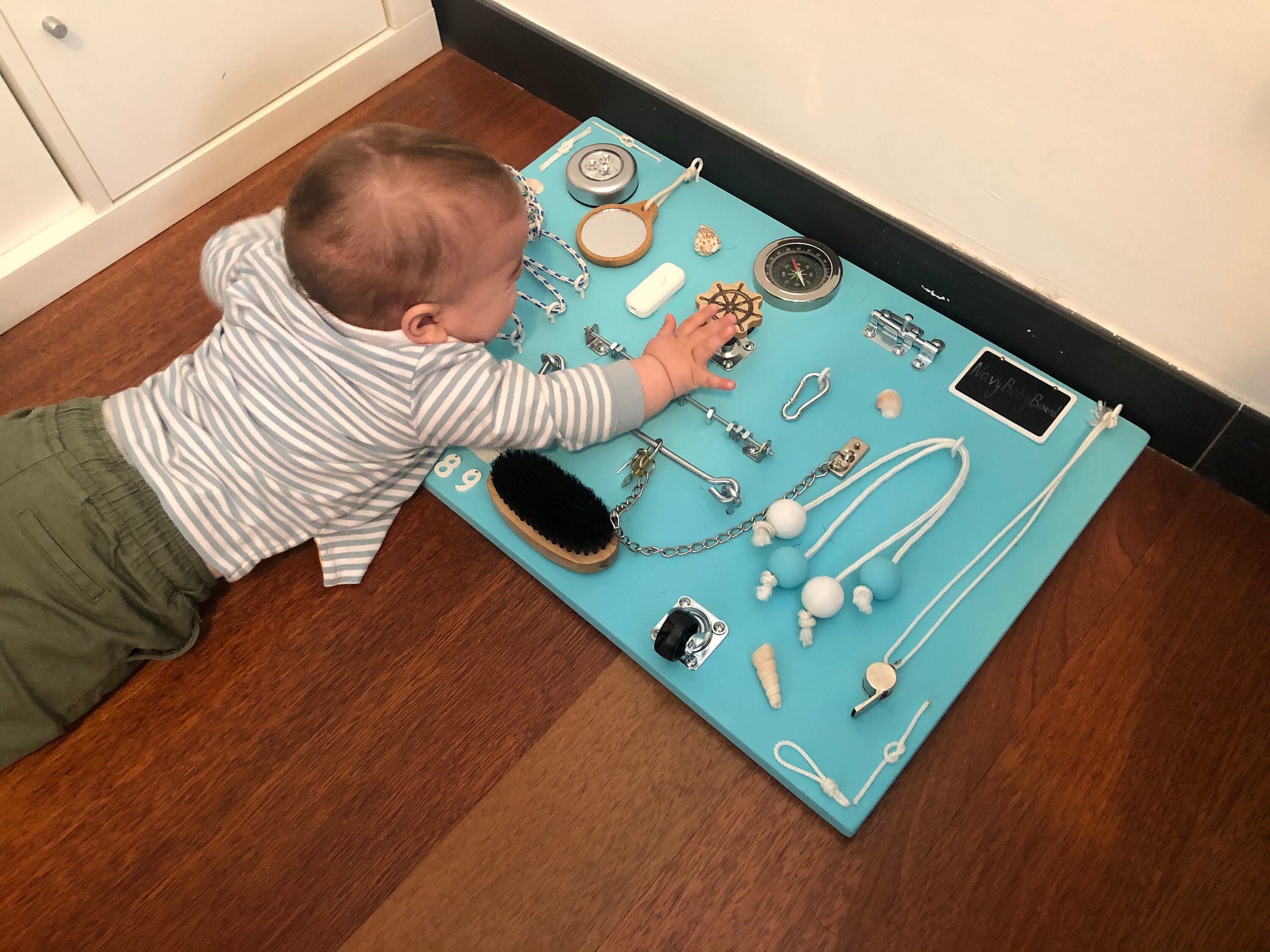 Sensory board 40cmx60cm nautical themed Montessori inspired Etsy