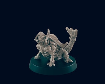 Rust Monster Mini - 3D Printed Model 28/32mm Scale RPG Fantasy Games D&D Tabletop Game