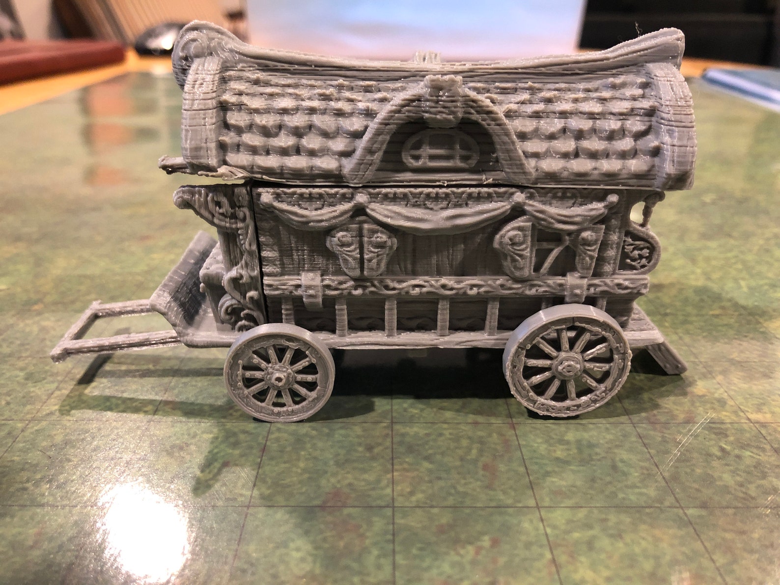 Wagons 3 Styles 3D Printed Model 28/32mm Scale RPG Etsy