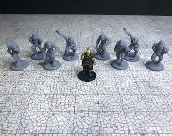 Werewolf Minis - 3D Printed Model 28/32mm Scale RPG Fantasy Games D&D Tabletop Game
