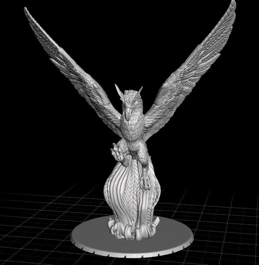 Roc Mini - 3D Printed Model 28/32mm Scale RPG Fantasy Games D&D ...