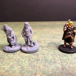 Ranger/Hunter Mini - 3D Printed Model 28/32mm Scale RPG Fantasy Games D&D Tabletop Game