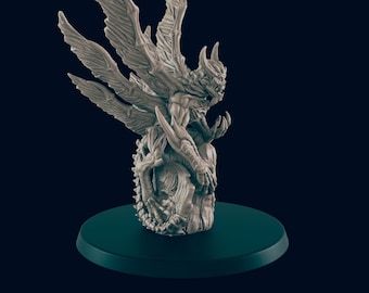 Bone Devil Mini - 3D Printed Model 28/32mm Scale RPG Fantasy Games D&D Tabletop Game