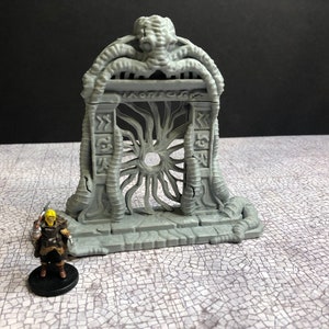 Eldritch/Mind Flayer Portal - 3D Printed Model 28/32mm Scale RPG Fantasy Games D&D Tabletop Game
