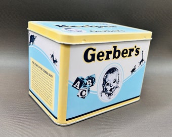 Charming Vintage Gerber Recipe Tin Box | A Dash of Nostalgia | Baby |