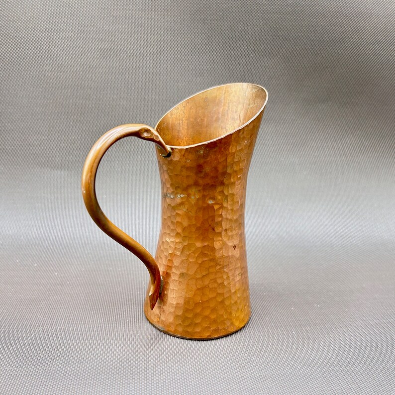 Vintage Weeda Copper Jug Made in Tasmania Thick Copper Etsy