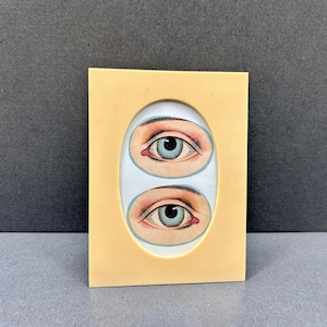 Vintage &quot;French Ivory&quot; Picture Frame | Cream Celluloid | Oval Opening | Pyralin Celluloid Plastic