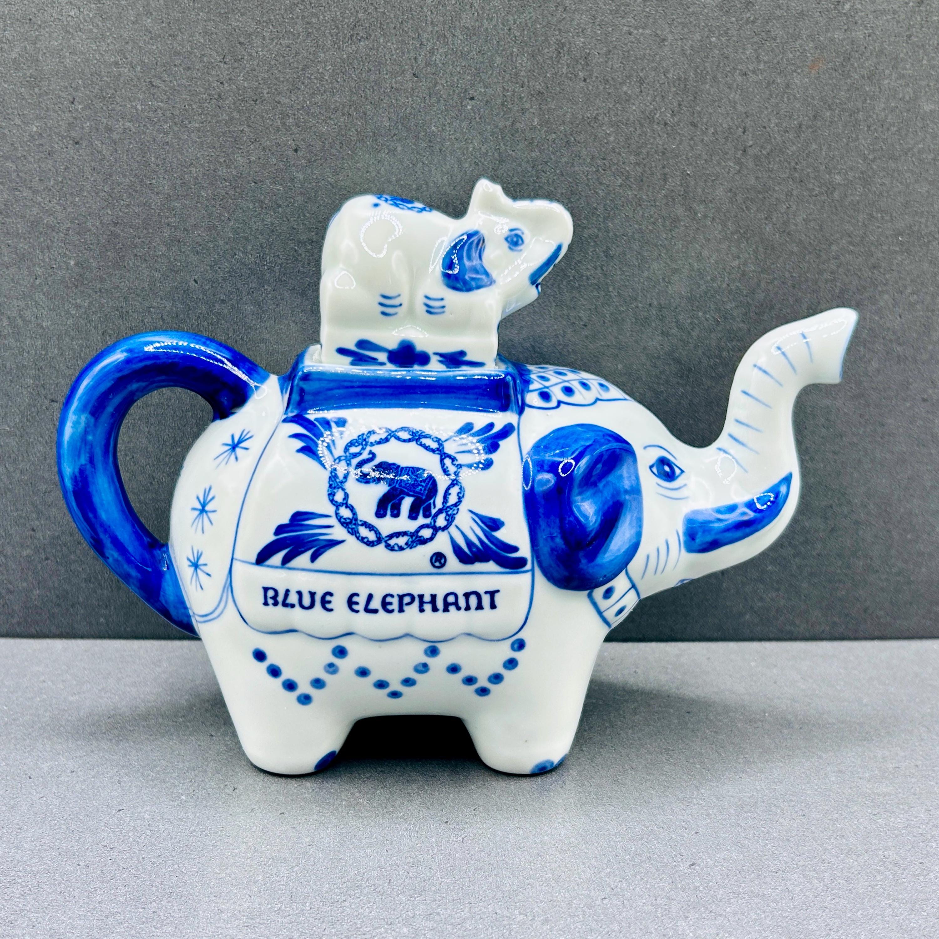 THÉIÈRE ELÉPHANT Vintage Originale EUR 18,00 - FR