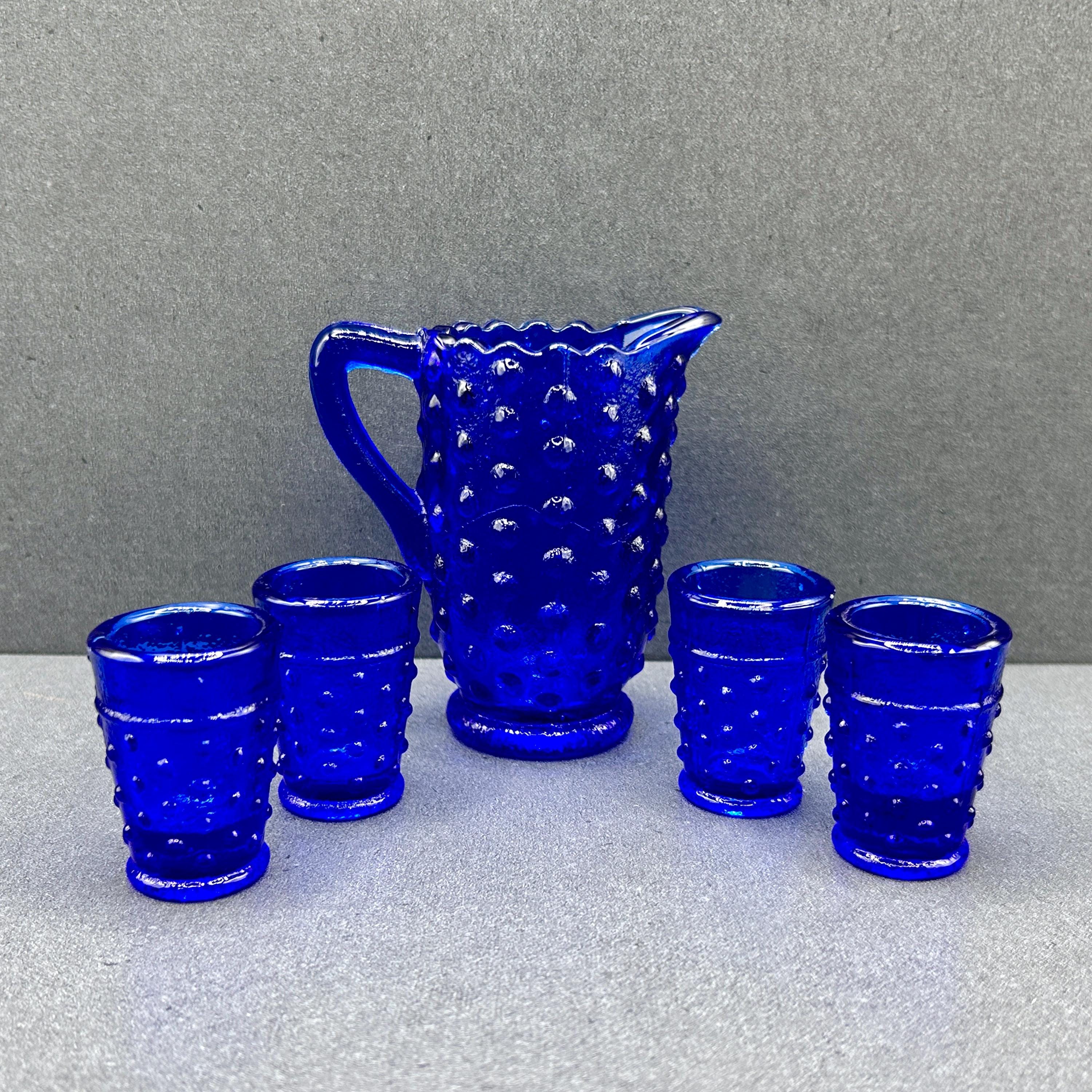 ☆フェントン ベビーブルー ピッチャー 花瓶 オーバーレイ フェントンコバルト - Etsy 日本
