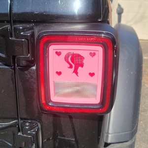 Jeep Wrangler JL Barbie Tail Light Cover