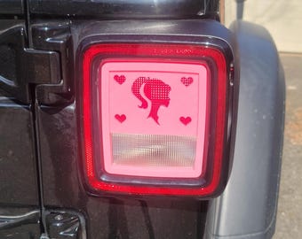 Jeep Wrangler JL Barbie Tail Light Cover