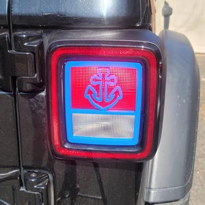 Jeep Wrangler JL Anchor Tail Light Cover