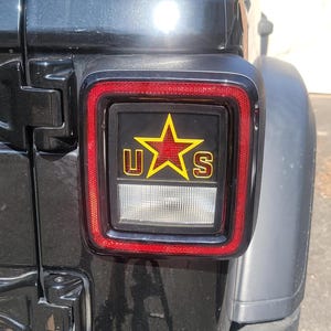 Jeep Wrangler JL Army Tail Light Cover