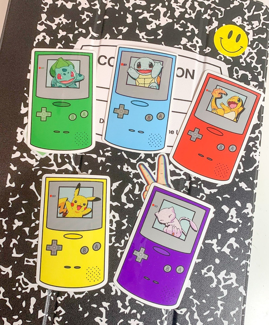 Pokemon Gameboy Color Vinyl Sticker I Waterproof I | Etsy
