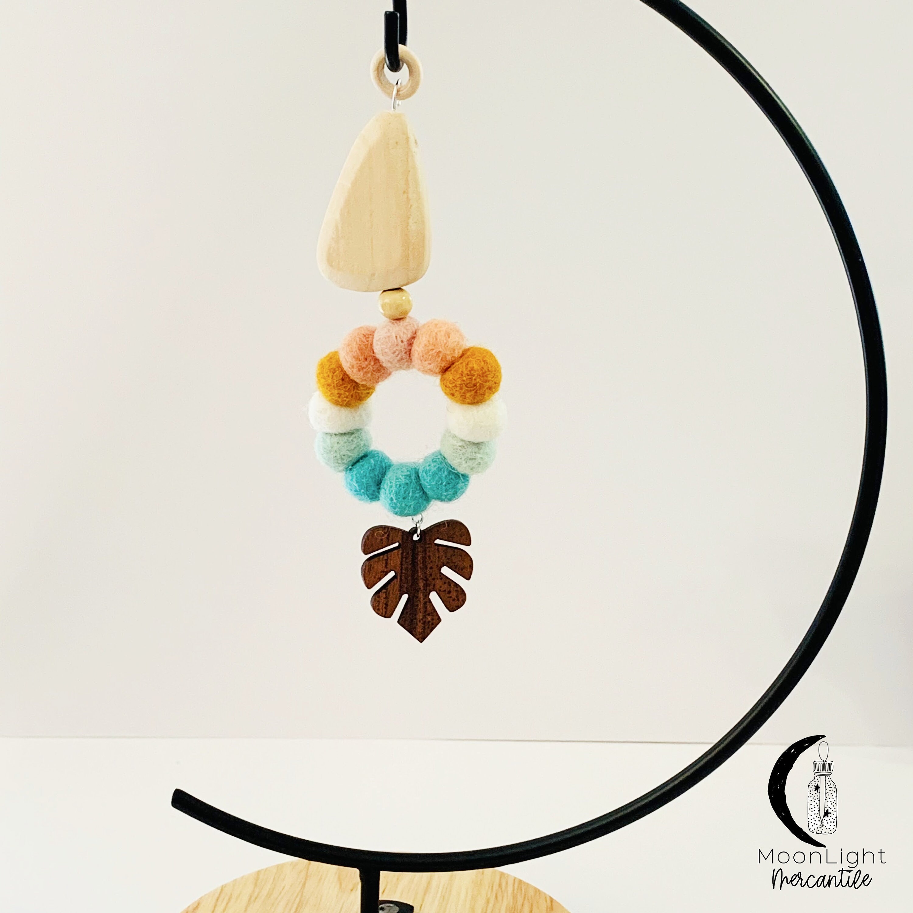 Car air freshener wool felt balls car oil diffuser wool oil Etsy
