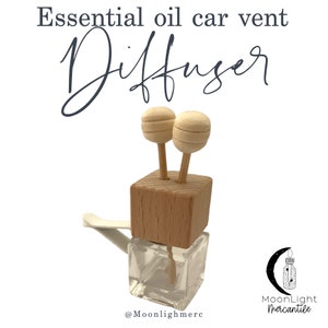 Car vent clip air freshener | Car diffuser vent clip | Vehicle air freshener | Boho style | Essential oil diffuser| Car accessories