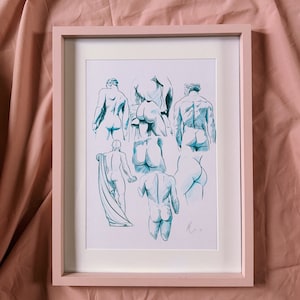 Butts! Risograph print