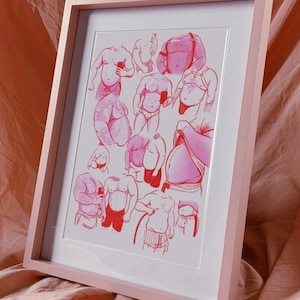 Bäuche! Risograph Druck