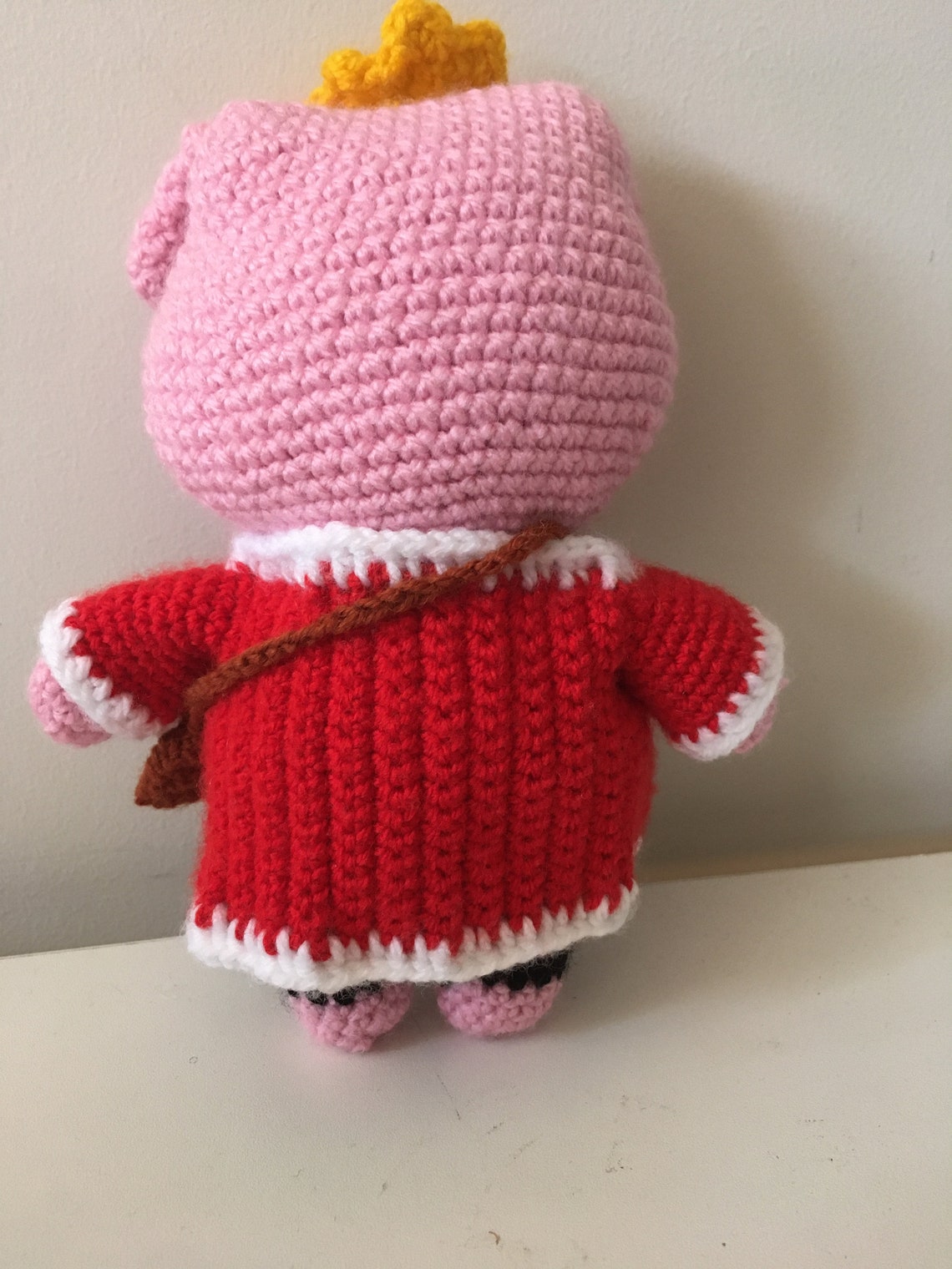 Technoblade Dream SMP Character Plush Pig Plushie Crochet | Etsy
