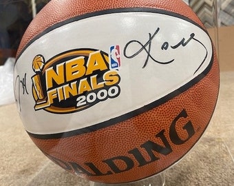 Kobe Bryant & Shaquille O'Neal signed Ball