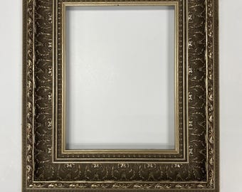 Heavy Baroque Style Frame, Ornate Gold Gilt, Renaissance / Dark Academia Decor for Art