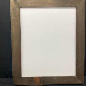 Brown Vintage Handmade Wooden Frame