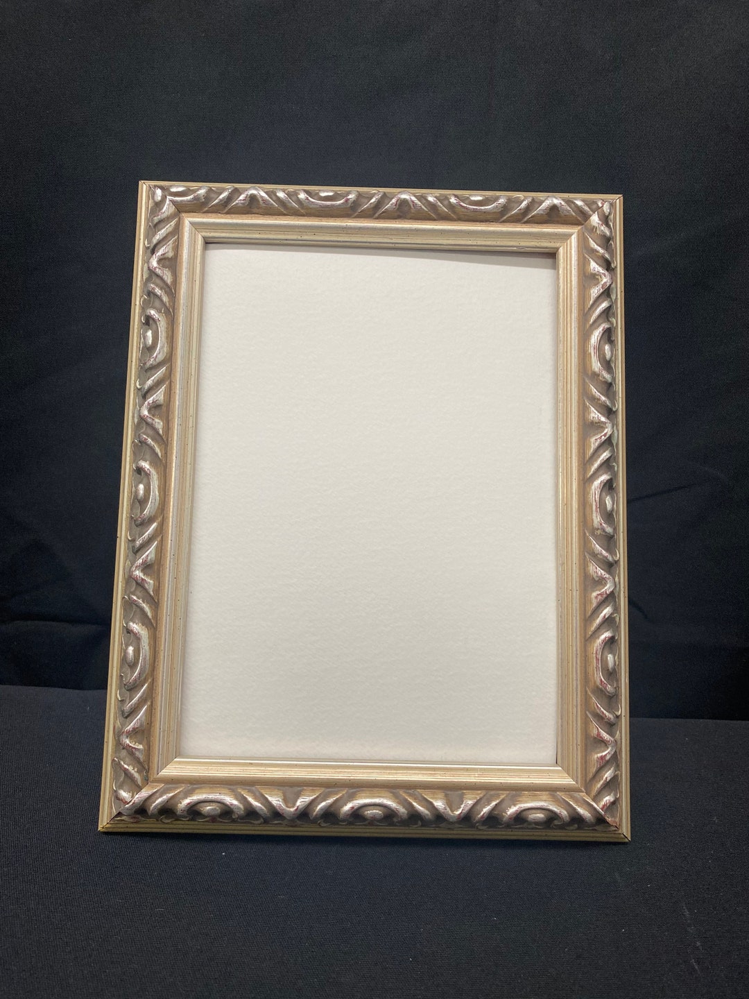 Timber Frame Silver Silver Wood Reclaimed Frame Vintage - Etsy