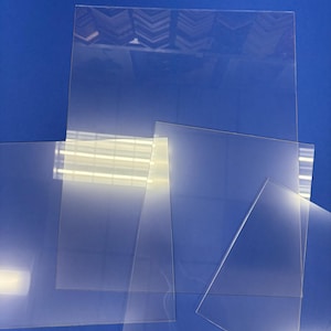 Frosted Non-Glare Acrylic Plexiglass for Frames, 1/8 Inch Thick, Custom Sizes, Durable Art Protection, Lightweight and Clear