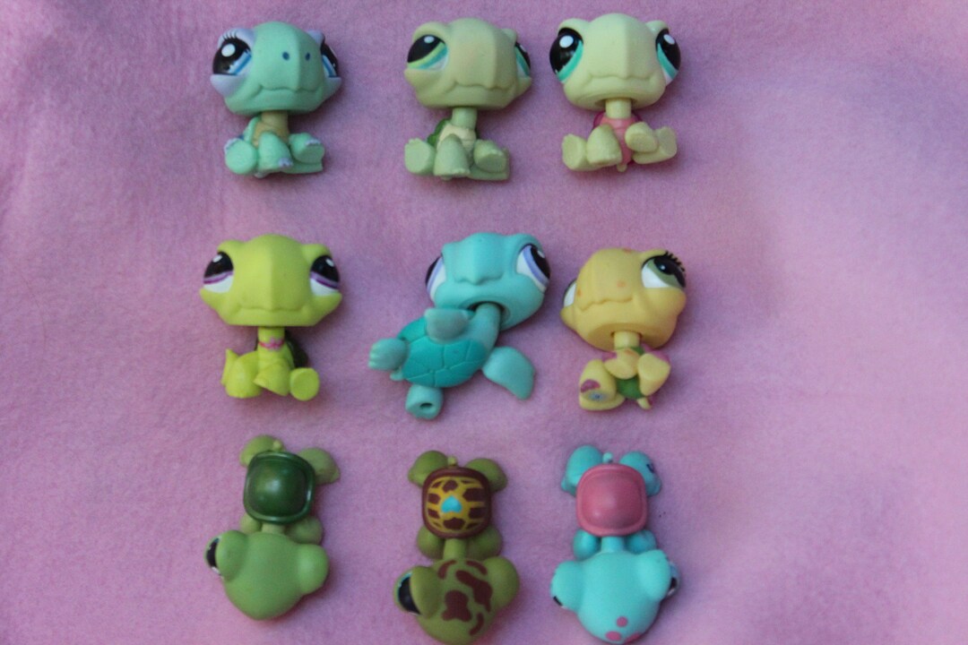 Pickapiece Littlest Pet Shop Turtles Etsy