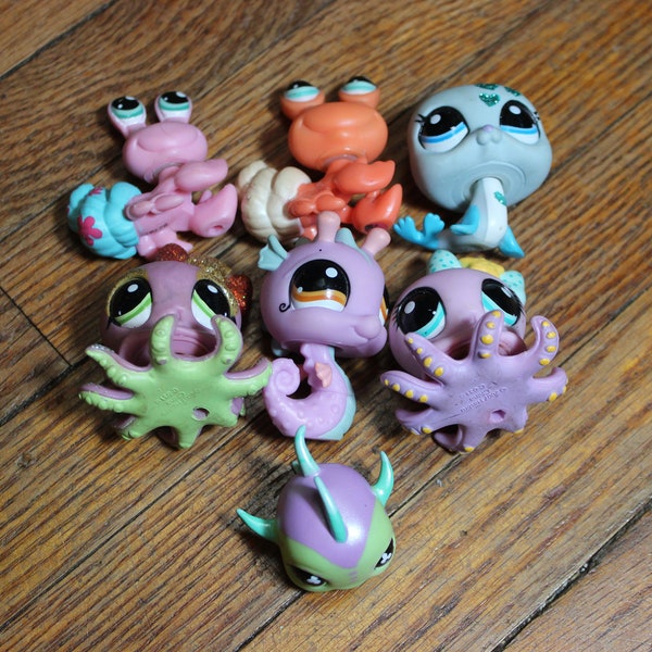 Pick-A-Piece Littlest Pet Shop Sea Creatures