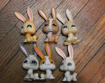 ヴィンテージ 廃盤 LPS Littlest Pet Shop ウサギ うさぎ 野ウサギ