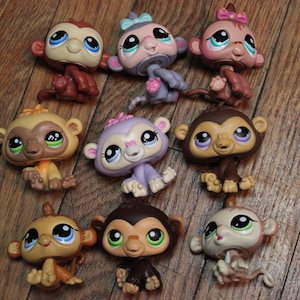 Pick-A-Piece Littlest Pet Shop Monkeys