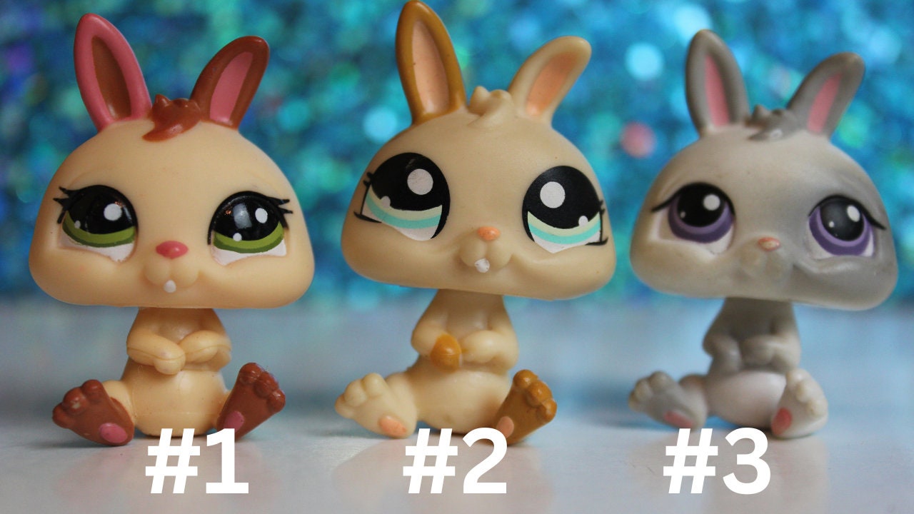 Pickapiece Littlest Pet Shop Bunnies Etsy