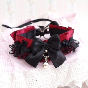 Pink Lolita Choker · A Lace Choker · Jewelry Making and Sewing on Cut Out +  Keep