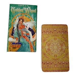 La baraja del tarot Rueda Dorada con guía digital / Cartas del tarot / Lecturas del tarot