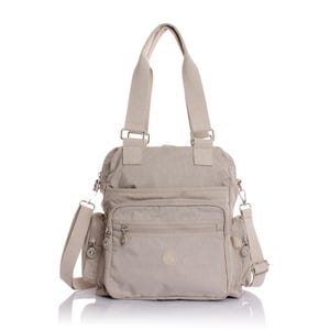 Galla Waterproof Nylon Shoulder Bag for Women, Lightweight Crossbody Tote, Travel Work School Purse, Everyday Functional Bag, Gift for Her