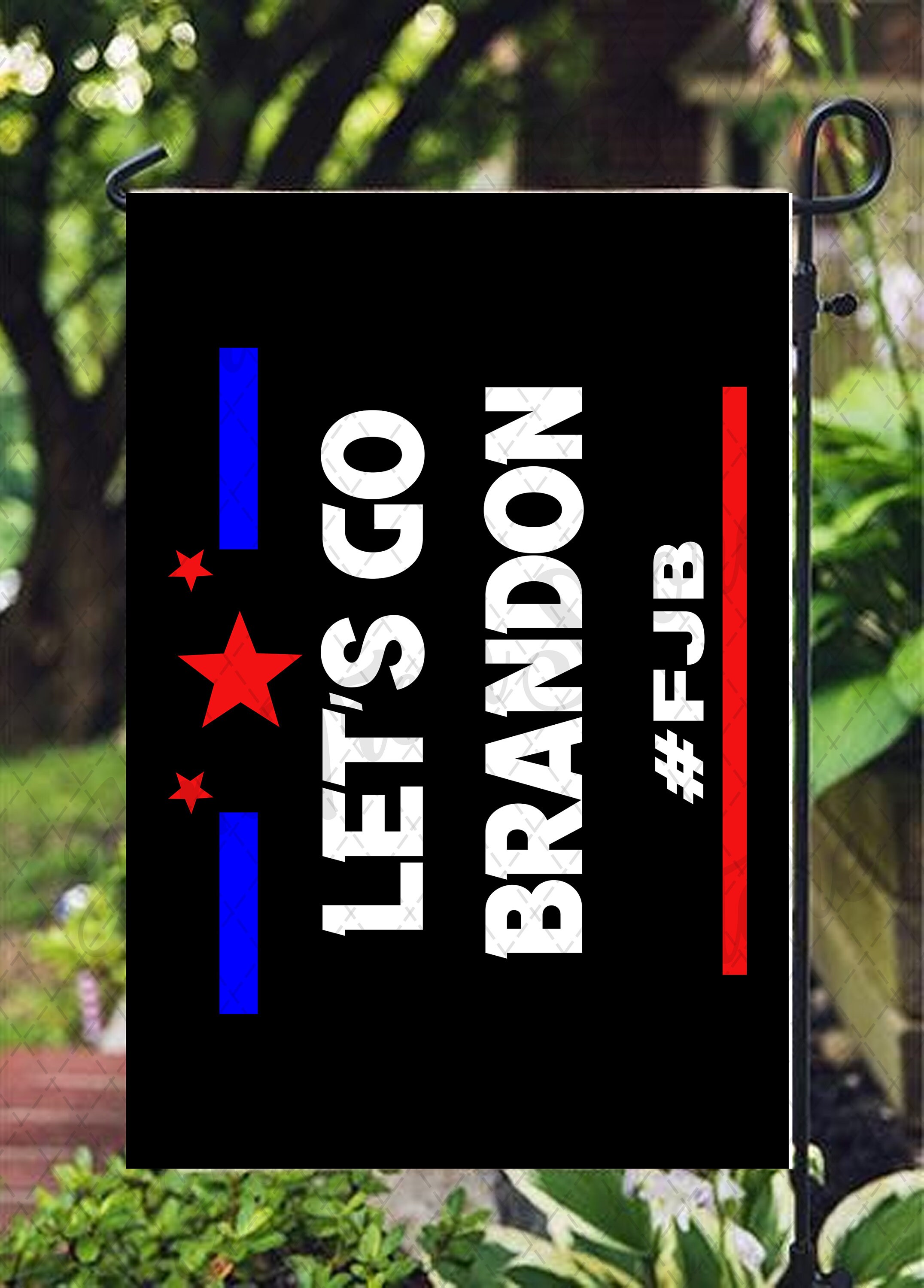 Flag Outdoor Banner Lets Go Brandon Fjb Flags Lets Go Etsy
